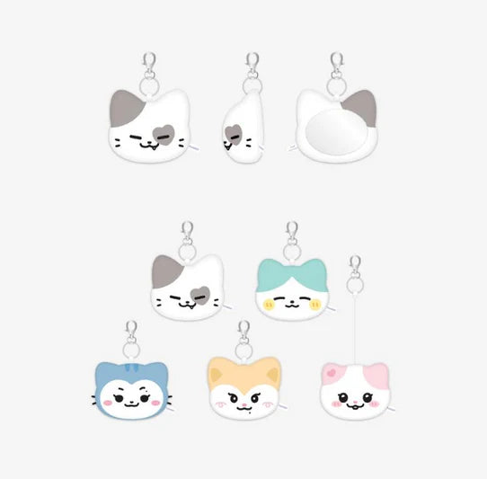 ITZY - TWINZY Plush Face Mirror [The 4th Fan Meeting 'ON AIR ITZY - TWINZY Plush Face Mirror [The 4th Fan Meeting 'ON AIR
