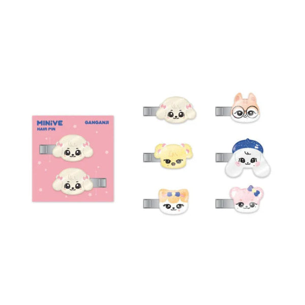 IVEMINIVE ポップアップ フィギュア ヘアピンセット IVE - MINIVE Hair Pin [WELCOME TO MINIVE SCHOOL POP-UP