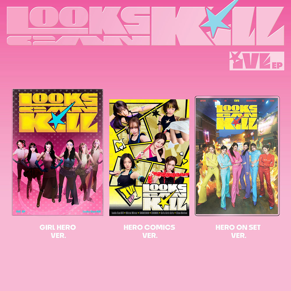 IVE Looks Can Kill 5th EP Album - 3 Set Package - Main Image