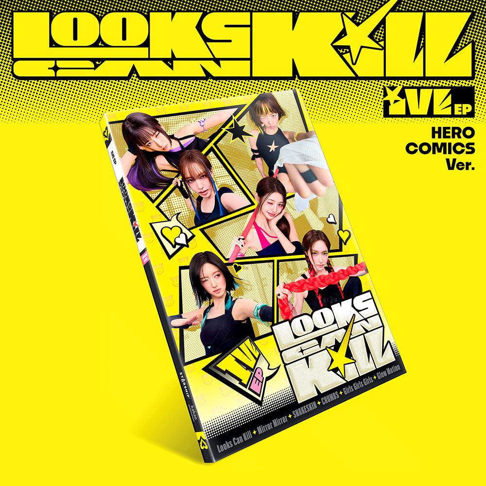 IVE Looks Can Kill 5th EP Album HERO COMICS Ver - main image