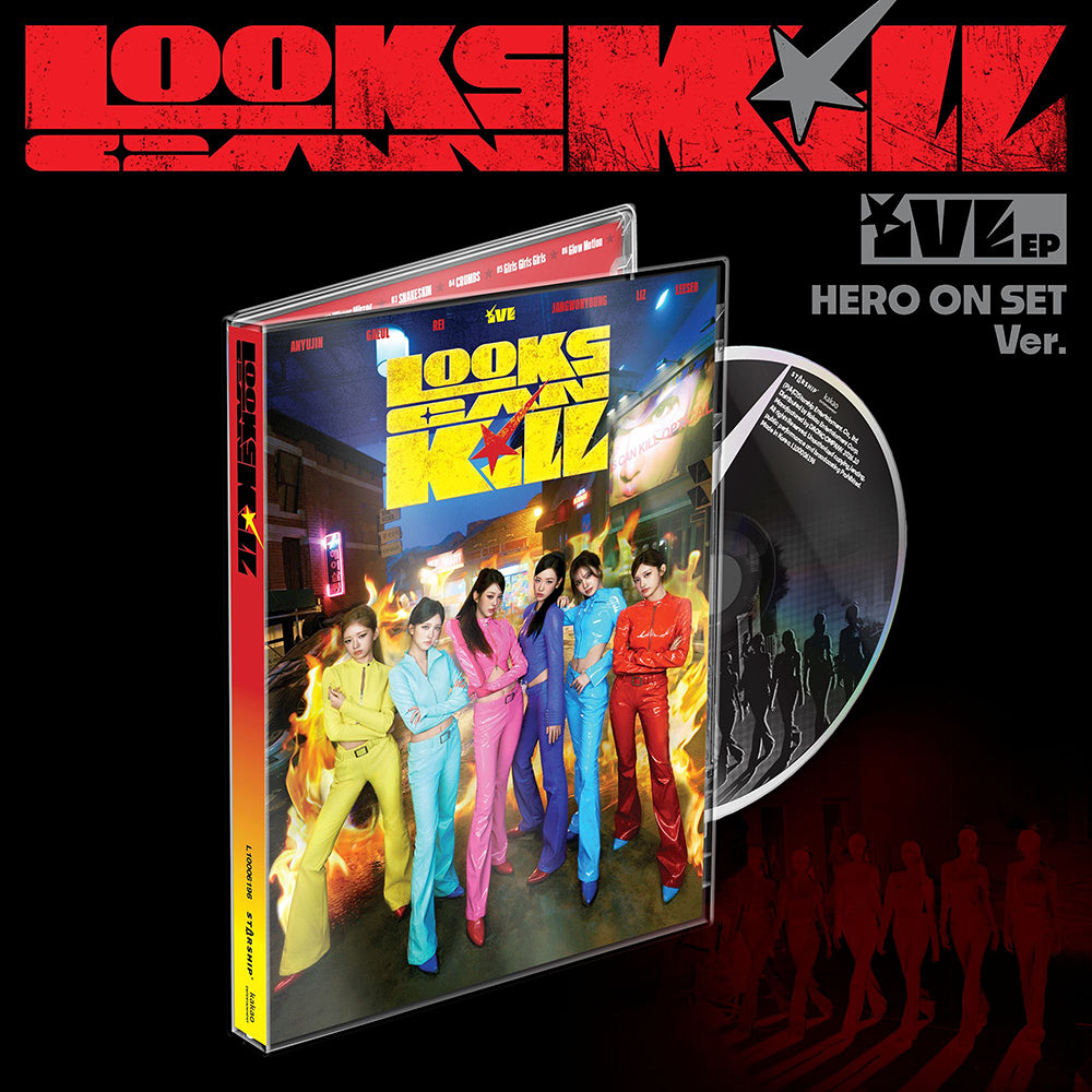 IVE Looks Can Kill 5th EP Album HERO ON SET Ver - main image