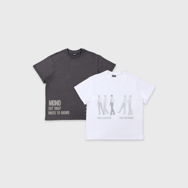 JAEHYUN  S/S T-SHIRT Lサイズ JAEHYUN - T-Shirt [2026 FAN-CON 'MONO' Official MD] - K PLACE
