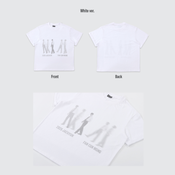 JAEHYUN - T-Shirt [2026 FAN-CON 'MONO' Official MD] - K PLACE