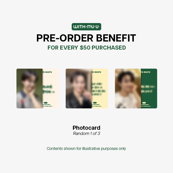 JAY B - Photocard Set [tape: roots seoul Official MD] - K PLACE