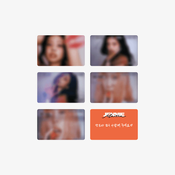 JENNIE - Photocard Set [Mantra Official MD] - K PLACE
