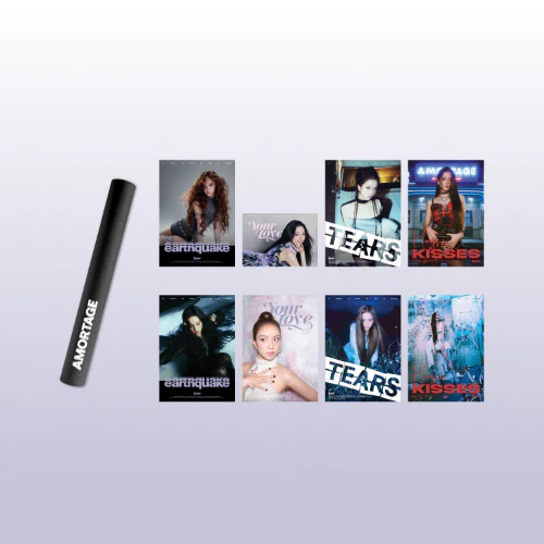 BLACKPINK ジス AMORTAGE ポスターセット A／B JISOO - Poster Set [AMORTAGE Official MD] - K PLACE