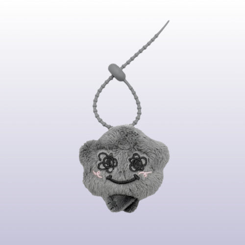 JISOO シュモン SHUMON キーホルダー ホワイト JISOO - SHUMON Baby Plush Keychain [AMORTAGE Official MD