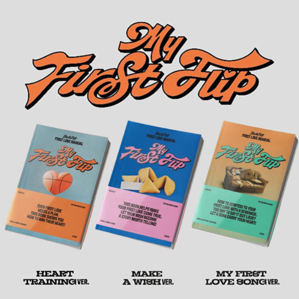 Kick.Flip My First Flip - 3° Mini Album (Set Completo 6 Versioni: 3 Photo Book + 2 Platform + 1 Digipack) - K-Pop Collection
