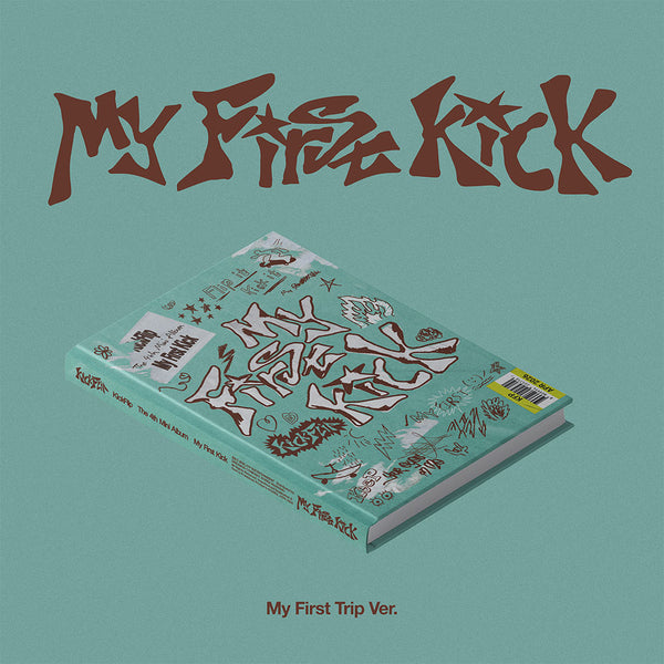 KickFlip アルバム My First Kick Limited ver. KickFlip - My First Kick [4th Mini Album - My First Trip Ver.] - K