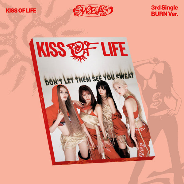 KISS OF LIFE - SWEAT [3rd Single Album - BURN Ver.] - K PLACE
