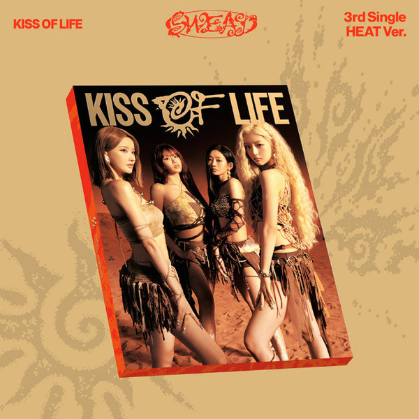 kiss of lifeアルバムセット kiss-of-life-sweat-3rd-single-