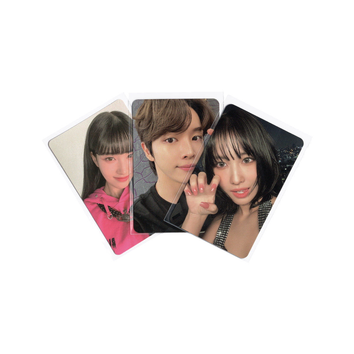 K PLACE Transparent Photocard Sleeves 100 Count 60 Microns image 3