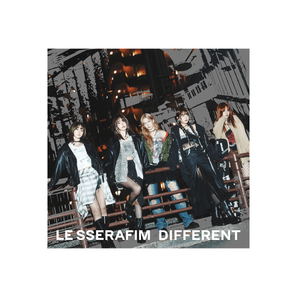 LE SSERAFIM - DIFFERENT [4th JP Single Album - Regular