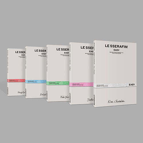 LE SSERAFIM - EASY [3rd Mini Album - COMPACT Ver.]