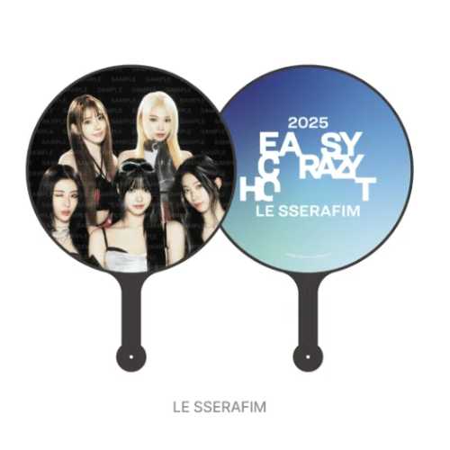 LE SSERAFIM Image Picket EASY CRAZY HOT 2025 TOUR Official MD - LE SSERAFIM Version