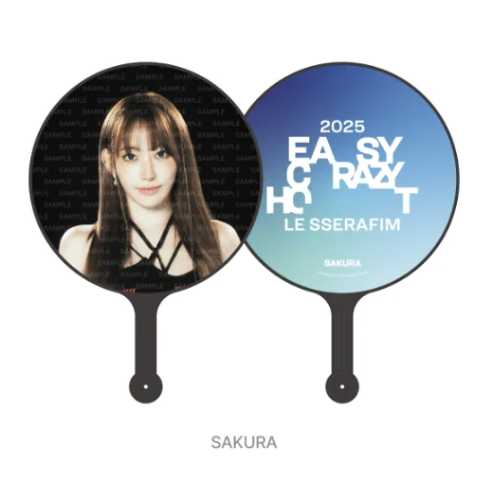 LE SSERAFIM Image Picket EASY CRAZY HOT 2025 TOUR Official MD - SAKURA Version