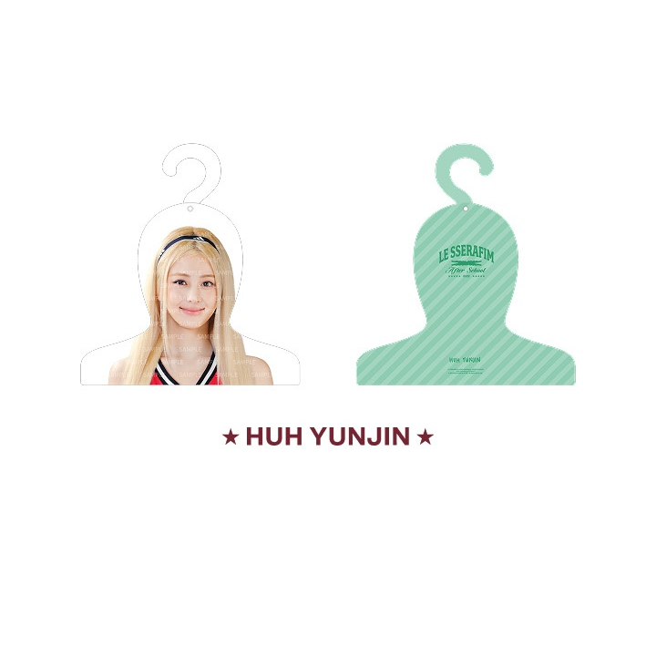 LE SSERAFIM Photo Hanger After School by FEARNOT Official MD - HUH YUNJIN