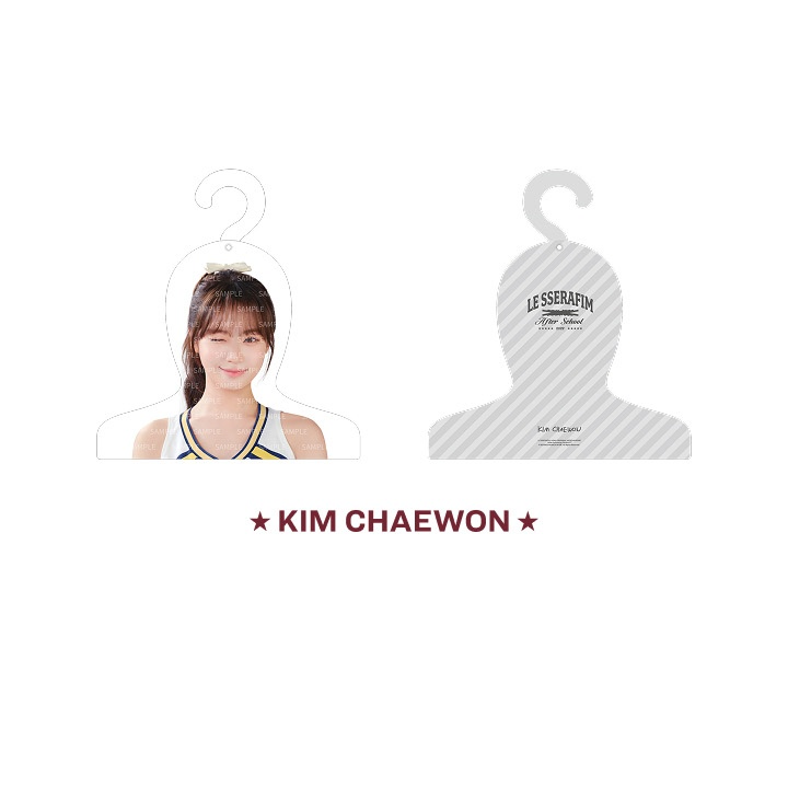 LE SSERAFIM Photo Hanger After School by FEARNOT Official MD - KIM CHAEWON