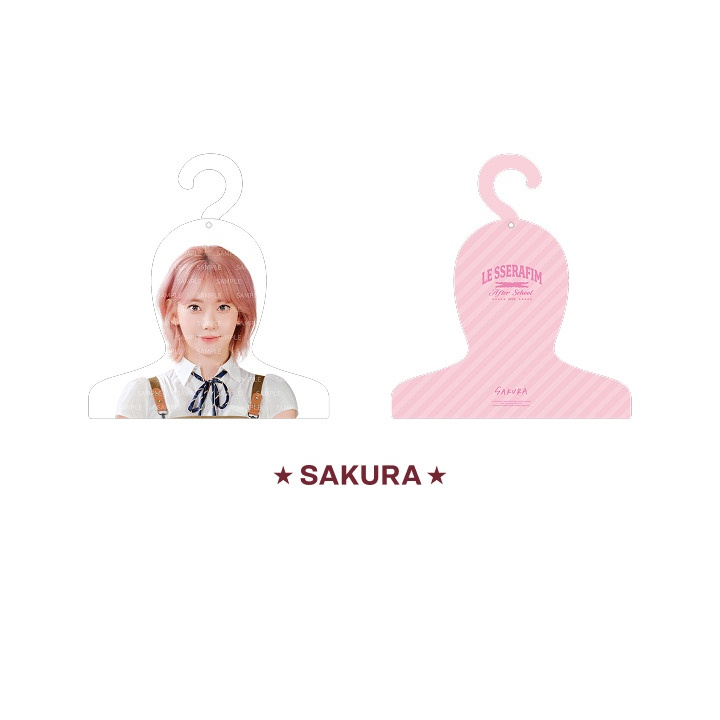 LE SSERAFIM Photo Hanger After School by FEARNOT Official MD - SAKURA