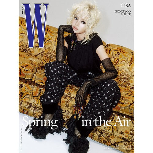 LISA Cover - W Korea Vol. 3 [March 2025] - K PLACE