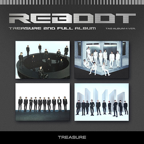 TREASURE - REBOOT [2nd Album - YG Tag LP Ver.] | FINAL SALE - K PLACE