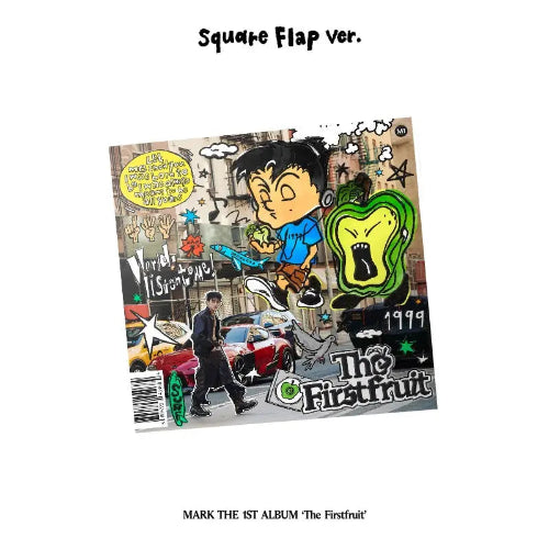【新品未開封】The Firstfruit【Trilogy Ver.】 MARK - The Firstfruit [1st Album - Square Flap Ver.] - K PLACE