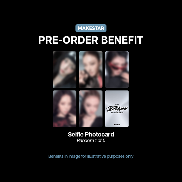 MEOVV BITE NOW 2nd EP Album Photobook Ver - MAKESTAR POBs