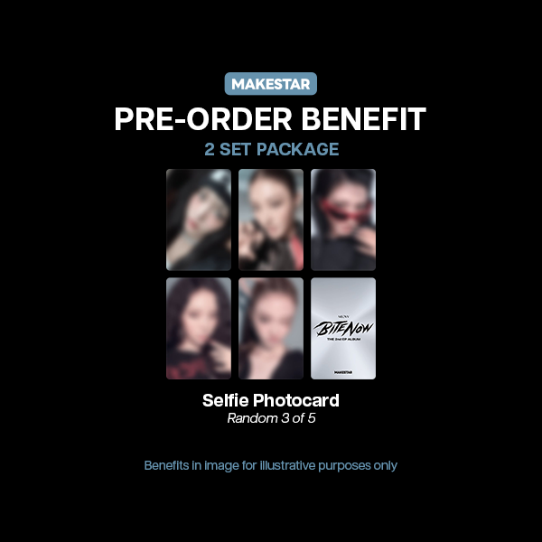 MEOVV BITE NOW 2nd EP Album Photobook Ver - MAKESTAR Set POBs