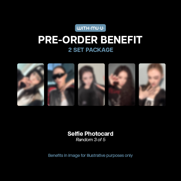 MEOVV BITE NOW 2nd EP Album Photobook Ver - Withmuu Set POBs