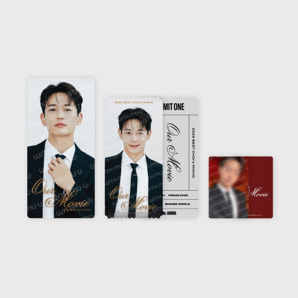 MINHO - Ticket Set [2025 BEST CHOI'S MINHO 'Our Movie' Official MD