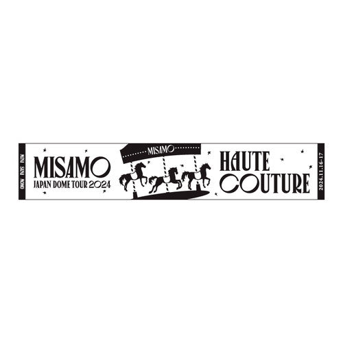 MISAMOミサモ HAUTE COUTURE TOUR マフラー MiSaMo - Muffler Towel [Japan Dome Tour 2024 'Haute Couture