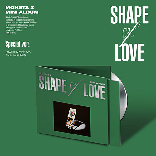 MONSTA X - SHAPE OF LOVE [11th Mini Album - Special Ver.]