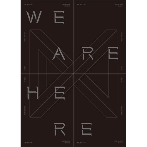MONSTA X - TAKE.2 WE ARE HERE [2nd Album] - K PLACE