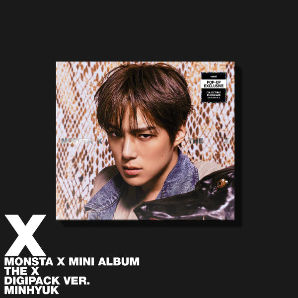 MONSTA X ミニョク MINHYUK 購入特典 ポップアップ popup MONSTA X - THE X [13th Mini Album - Digipack POP-UP Ver