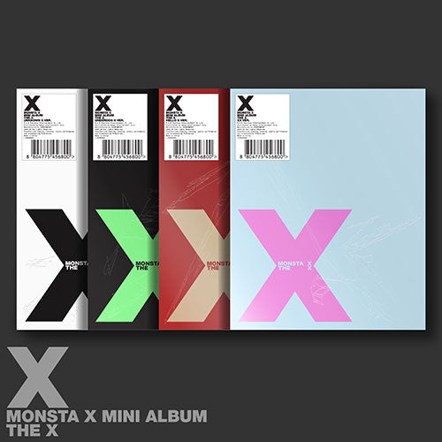 Monsta X THE X:13th Mini Album アルバム5枚セット MONSTA X 13th Mini Album - THE X (Digipack Ver.) – Choice