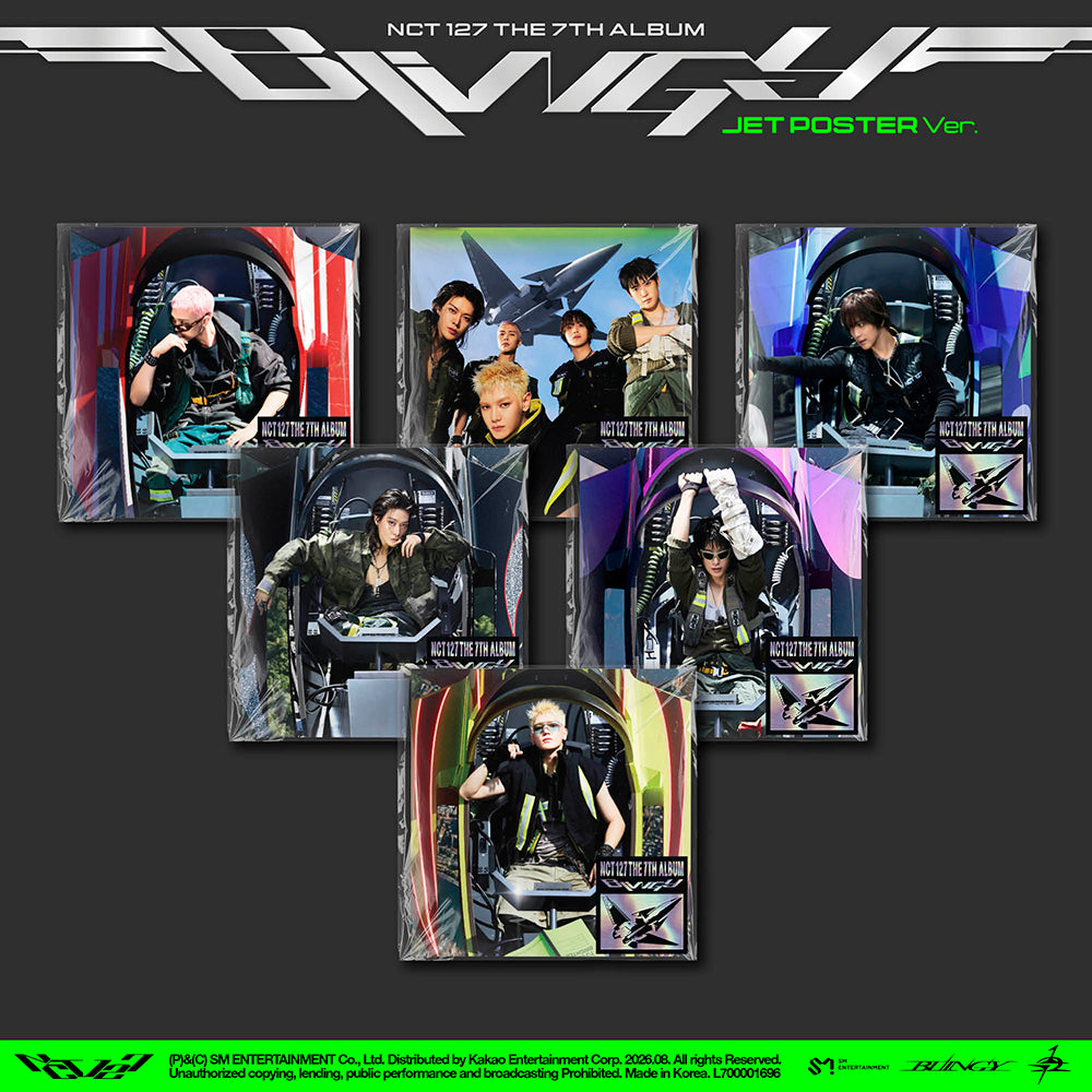 NCT 127 BLINGY 7th Album JET POSTER Ver - main image