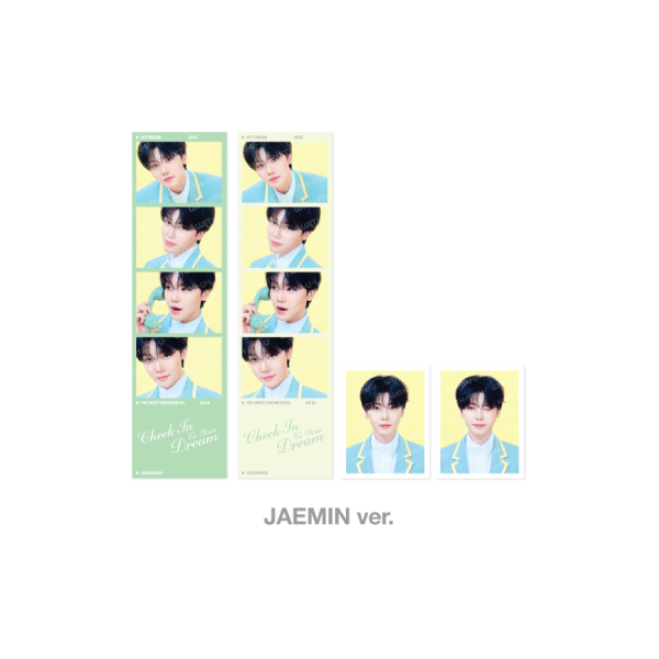 NCT DREAM 4 Cut and ID Photo Set 2026 NCT DREAM 10th Anniversary Party THE SWEET DREAM HOTEL POP UP Official MD JAEMIN Ver - main image