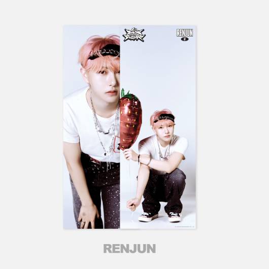 NCT DREAM Poster 2025 NCT DREAM POP UP TIME RIDERS Official MD - RENJUN Version