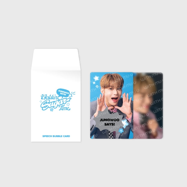 JUNGWOO - Speech Bubble Card Set [2025 Fanmeeting 'Golden Sugar