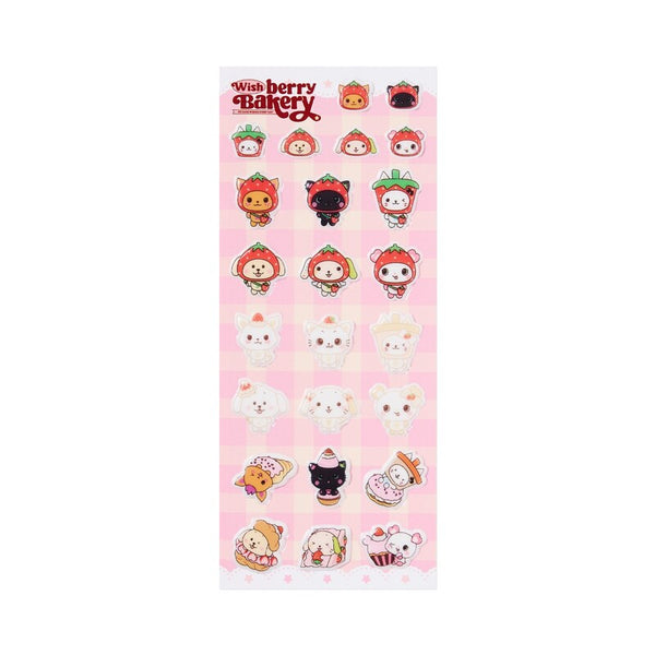 NCT WISH - Fluffy Sticker [Wishberry Bakery POP-UP Official MD