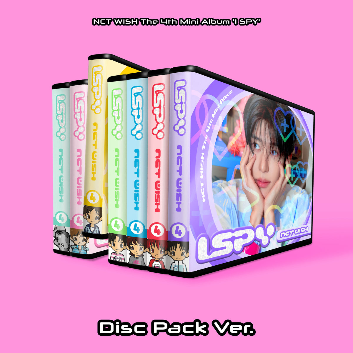 NCT WISH I SPY 4th Mini Album Disc Pack Ver - main image