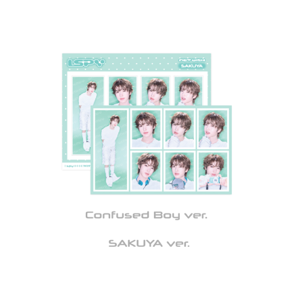 NCT WISH ID Photo Set WISH LAND POP-UP Official MD - Confused Boy SAKUYA Ver - Main Image
