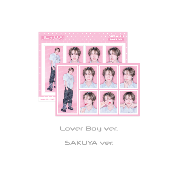 NCT WISH ID Photo Set WISH LAND POP-UP Official MD - Lover Boy SAKUYA Ver - Main Image