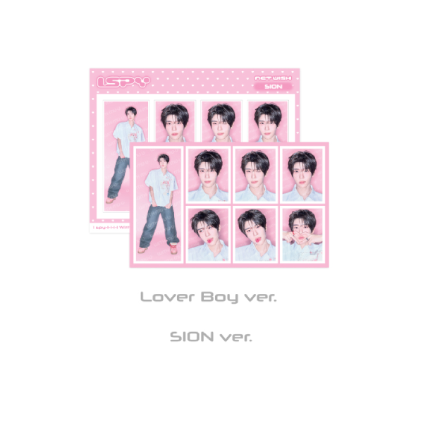 NCT WISH ID Photo Set WISH LAND POP-UP Official MD - Lover Boy SION Ver - Main Image