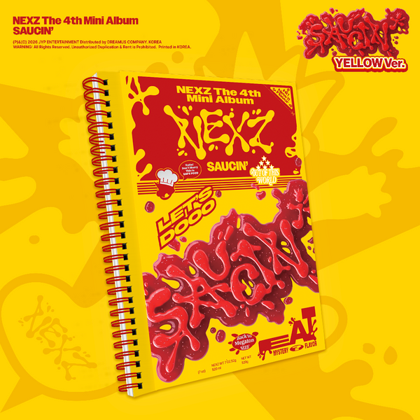 NEXZ - SAUCIN' [4th Mini Album - hello82 Exclusive Ver.] - K PLACE