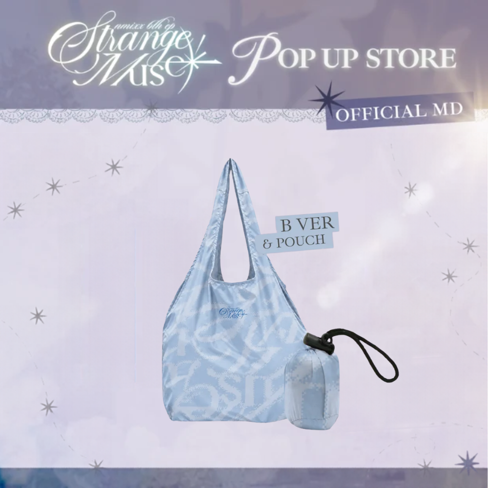 NMIXX Packable Tote Bag Strange Muse POP-UP Official MD - B Ver - Main Image