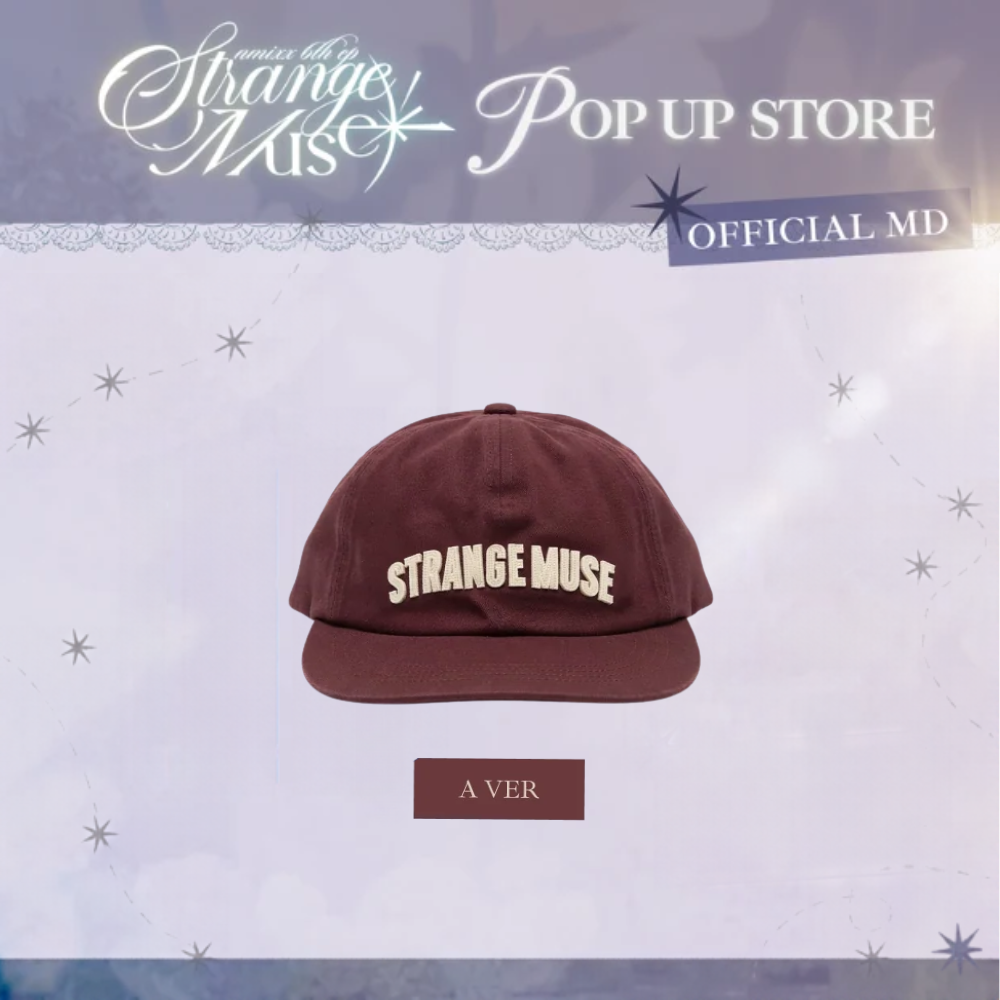 NMIXX Unstructured Cap Strange Muse POP-UP Official MD - A Ver - Main Image