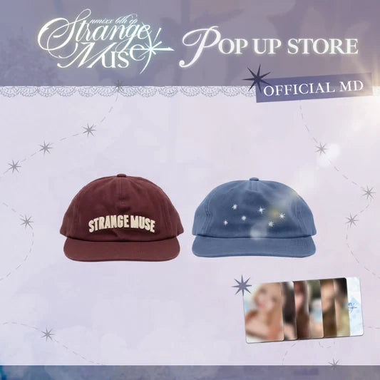 NMIXX Unstructured Cap Strange Muse POP-UP Official MD - Main Image