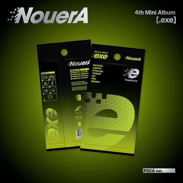 NouerA ヌエラ exe POCA ver 7枚 musicartトレカ付 nouera-exe-4th-mini-album-poca