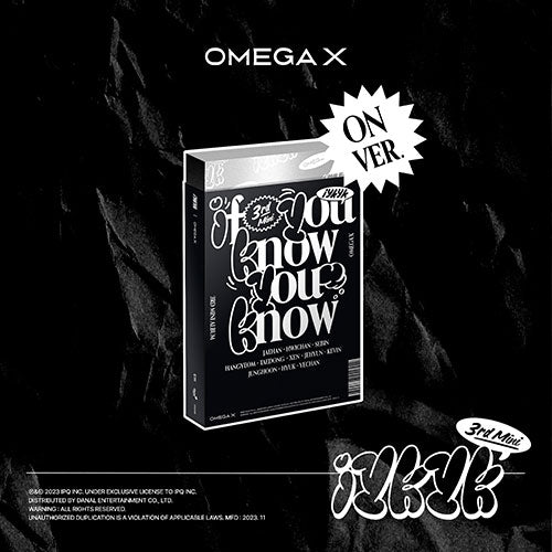 OMEGA X - iykyk [3rd Mini Album] - K PLACE